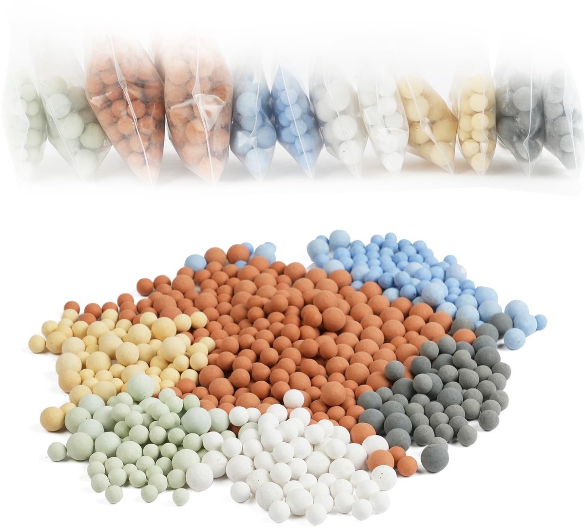Solidchoice - Ionische Mineraalballen voor Douchekop Filtratie
