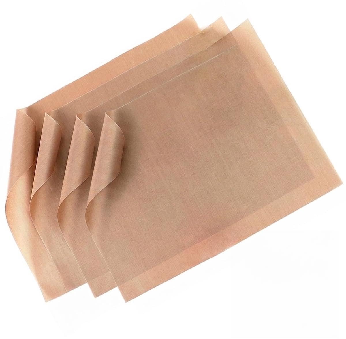 Solidchoice - Herbruikbare Teflon Bakfolie - Set van 4 Stuks