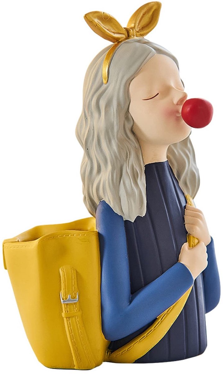 Solidchoice - Handgemaakte Resin Pennenhouder voor Bureau