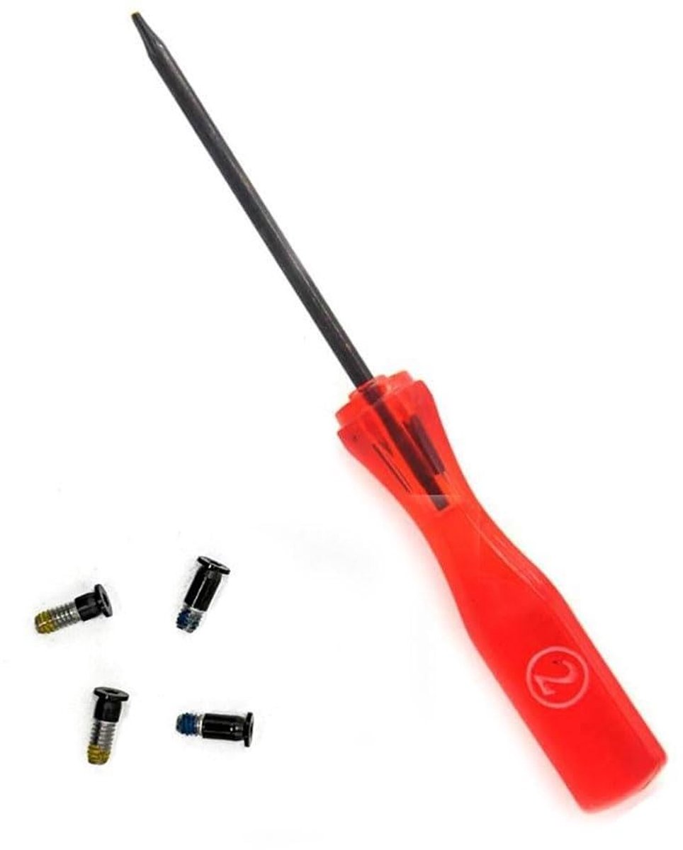 Solidchoice - Set van 4 Vervangende Schroeven en Schroevendraaier voor MacBook Air