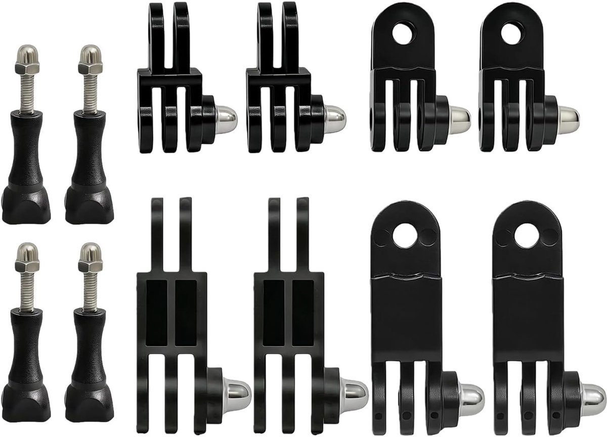 8pcs Sport Camera Extension Arm - Adapter for Sports Camera, Recording Holder Extender, Arm Adjustable Camera for - ShopVlot