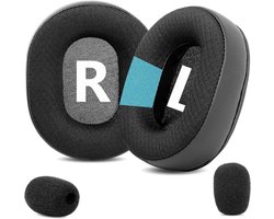 Ear Pads Replacement Ear Pads Compatible with Creative Sound BlasterX H5 BlasterX H7 Headphones Upgrade Fabric - ShopVlot