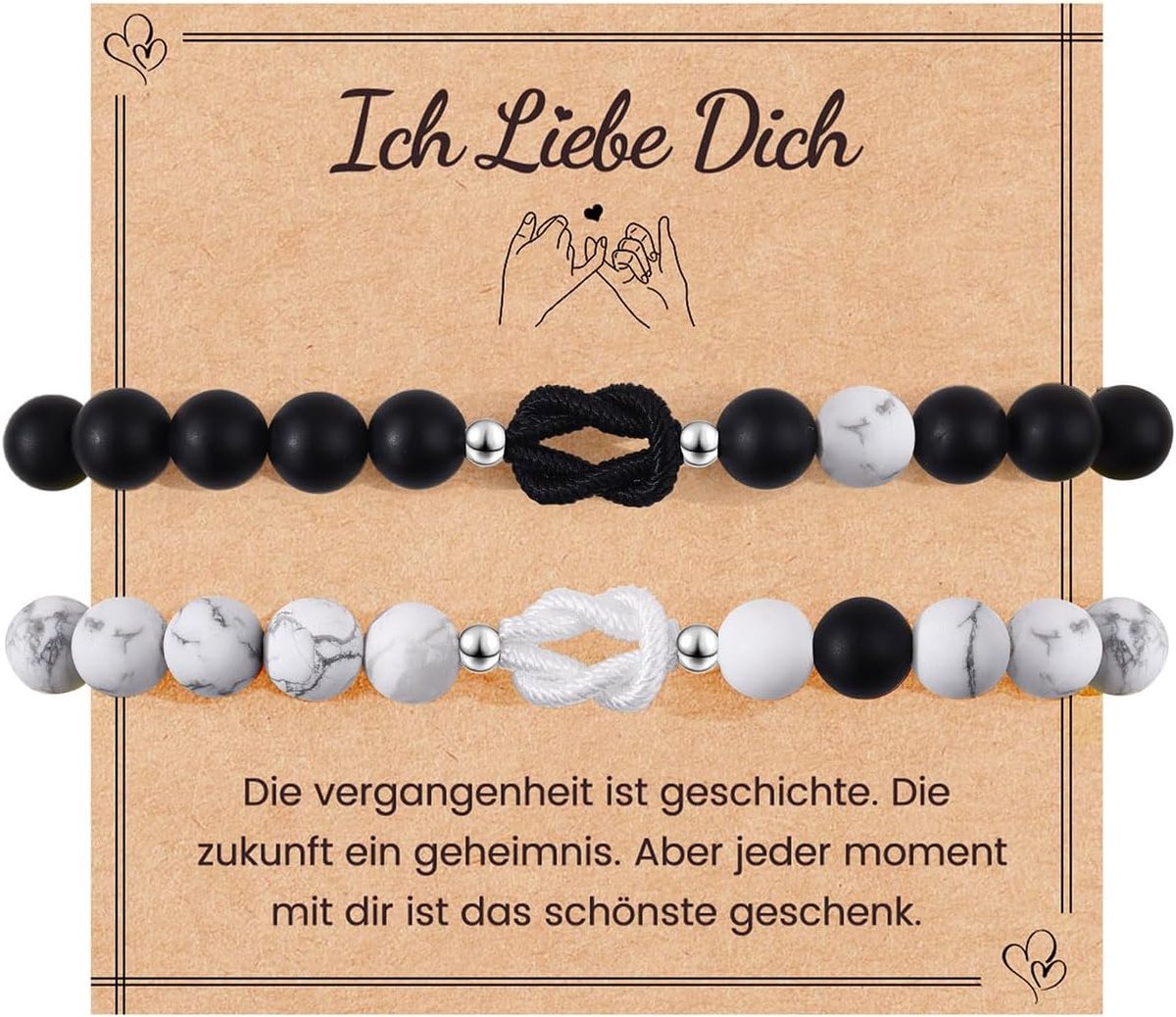 MANVEN Partner Gifts, Partner Bracelets, Couples, Gifts, Couples, Valentine's Day, Christmas, Birthday, Anniversary - ShopVlot