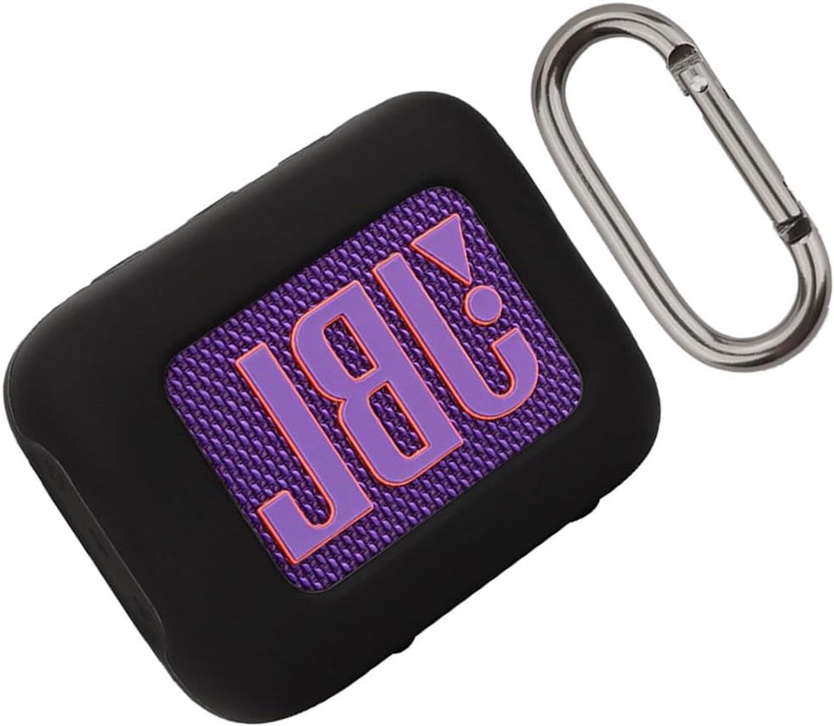Compatible with JBL GO 4 headphone case, supports wireless charging, shockproof protective case, silicone protective - ShopVlot