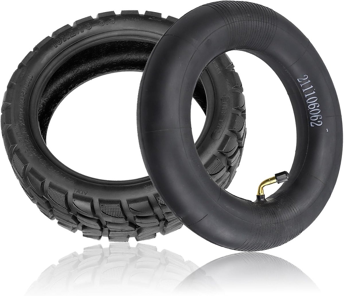 TREFAN 10 x 2.75-6.5 Inner and Outer Tyres for KuKirin G3, Smartgyro Crossover Dual Cruiser, Speedway5, Dualtron3 - ShopVlot