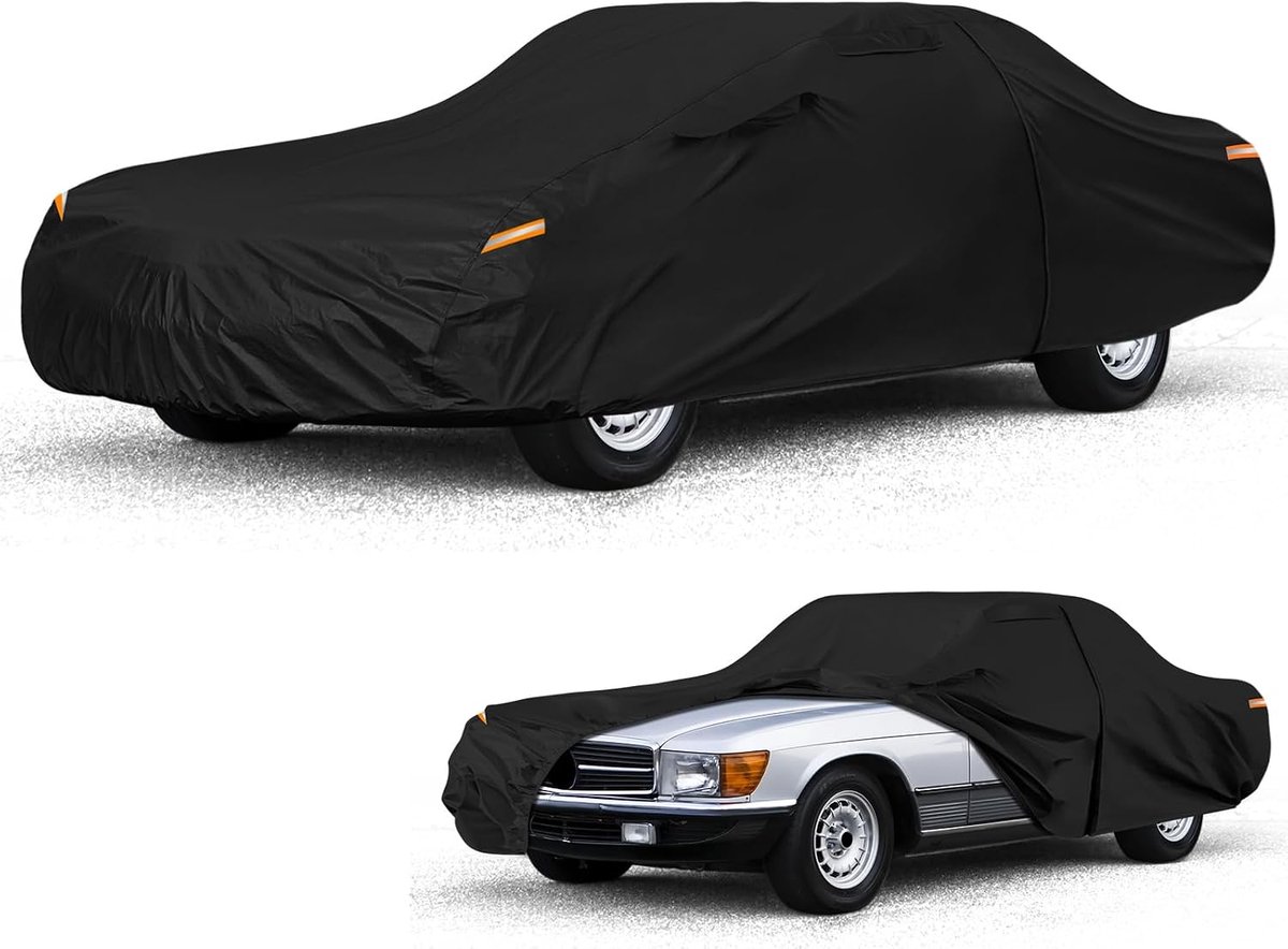 Car Cover, Waterproof, for 1981-2002, Mercedes-Benz SL-Class, Full Garage, Car Tarpaulin, Tarpaulin, Winter Summer - ShopVlot
