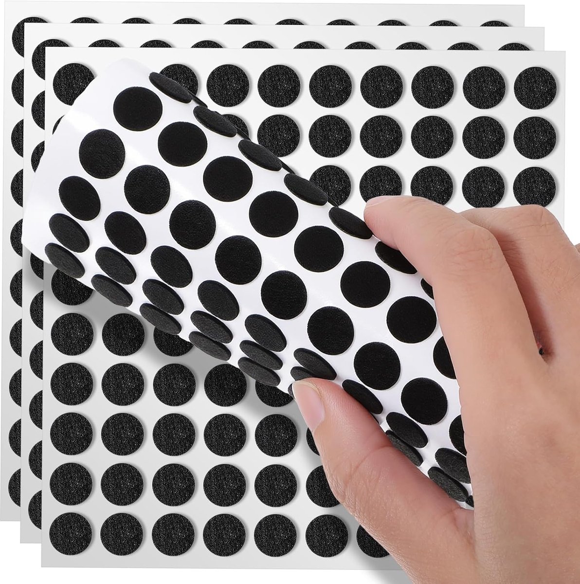 300 Pcs Small Felt Furniture Cushions, 3/8 Inch Small Felt Pads for Cabinet Doors, Self Adhesive Cabinet Pads for - ShopVlot