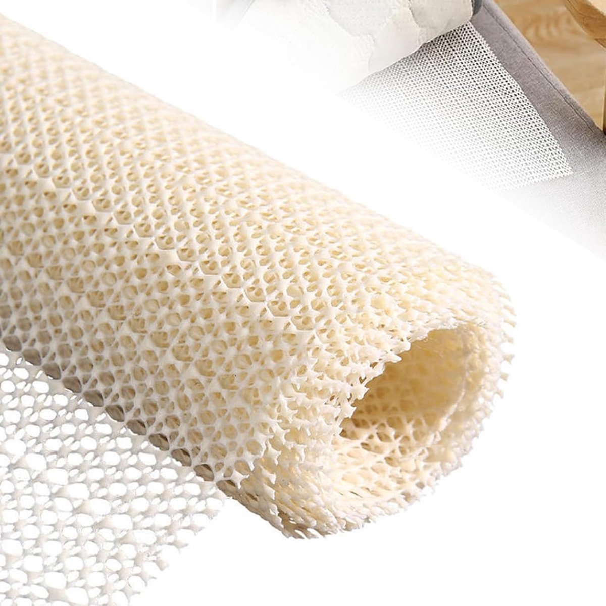 Area Rug Non-Slip Mat 200 x 220 cm PVC Cut to Size Carpet Mat Non-Slip Large Rug Stopper, Non-Slip Mat for Drawers - ShopVlot