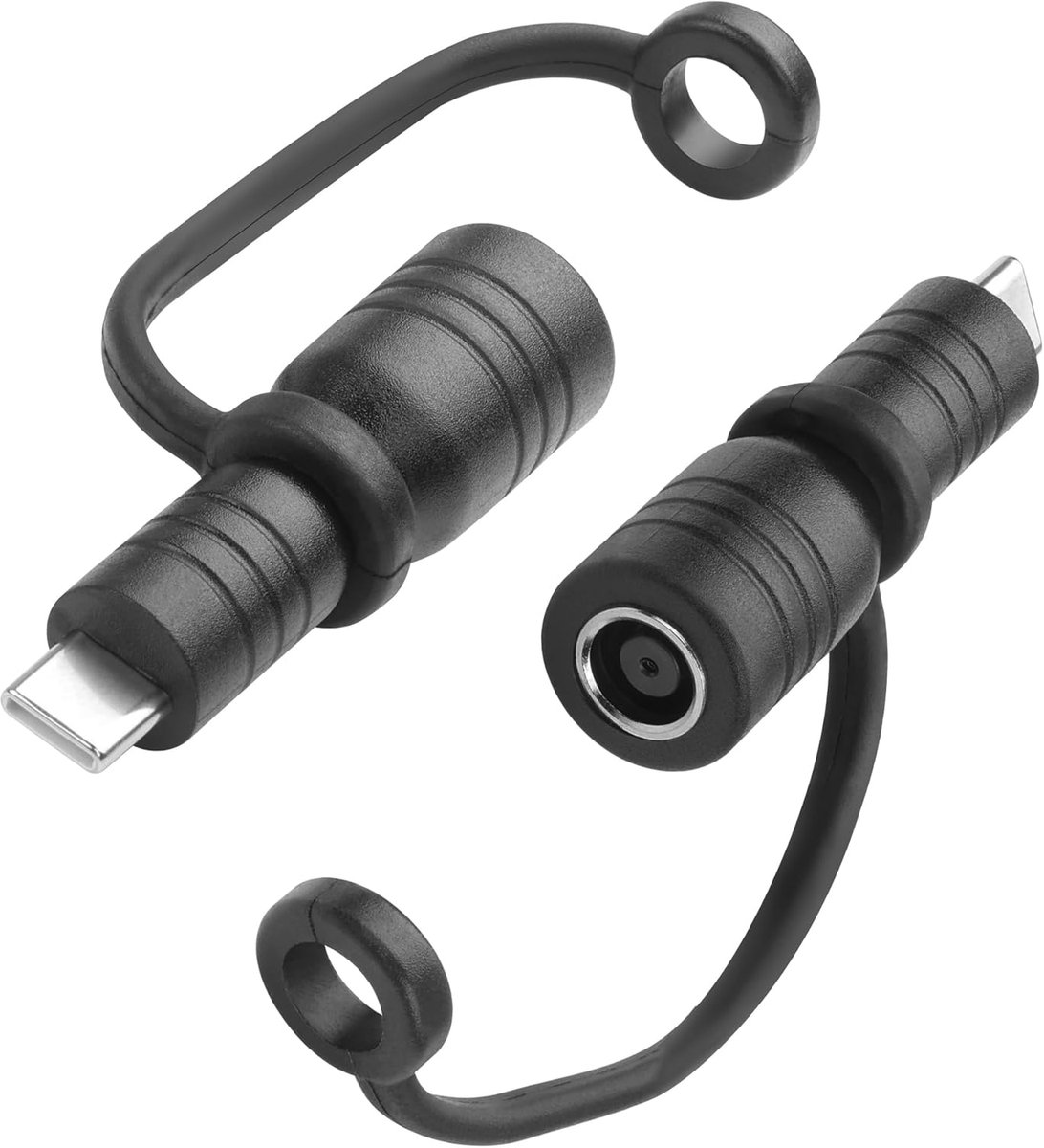 DC7909 naar USB-C Adapter PD 100W - 2 Stuks - Ingebouwde Chip - Voor Jackery Zonnepanelen - ShopVlot