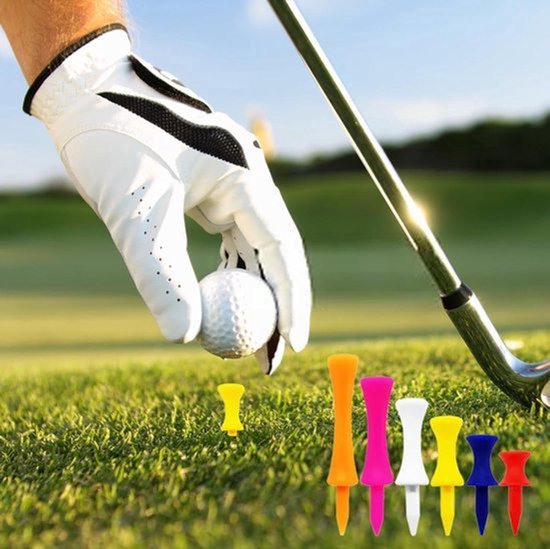 120 stuks Houten Golf Tees voor Golf Training - Lange Kasteel Golf Tees van Merkloos — afbeelding 5