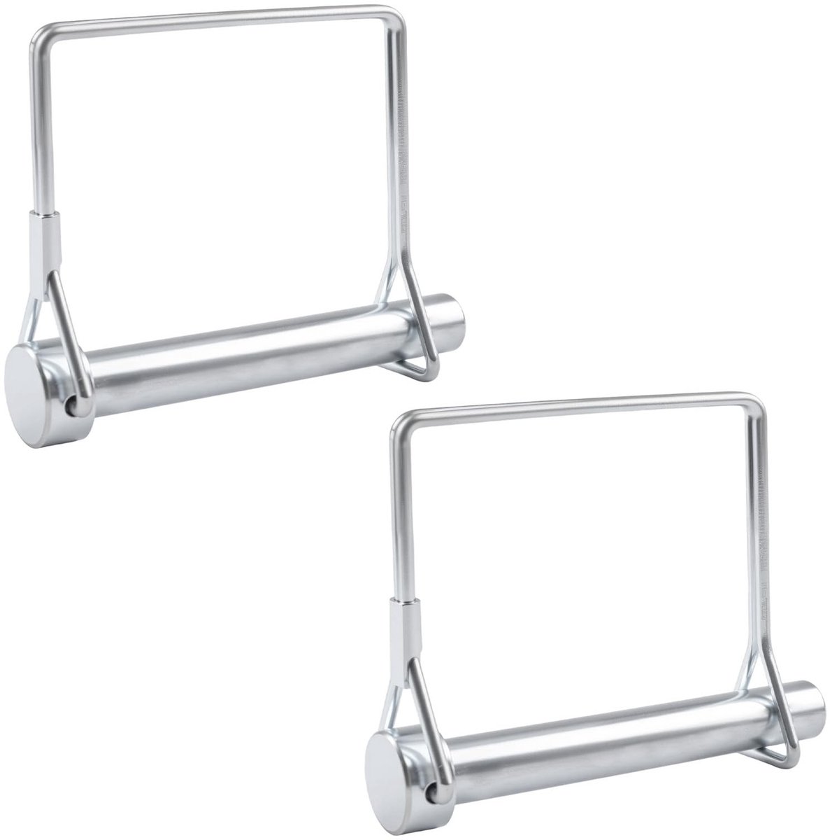 Solidchoice - Set van 2 Draadbeveiligingspinnen van Carbonstaal