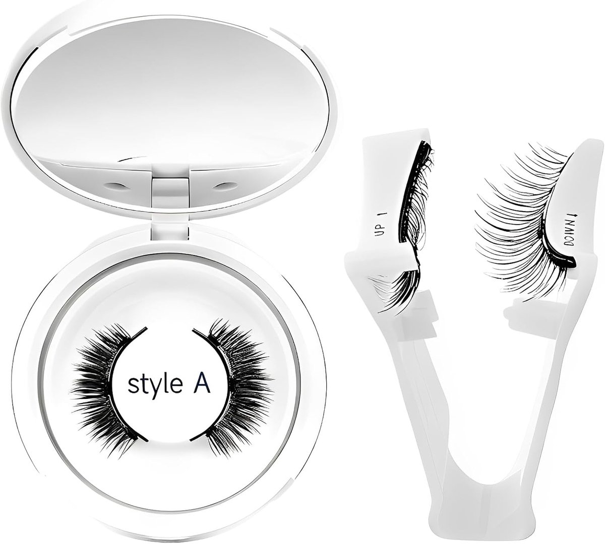 Magnetische Wimpers set - Natuurlijke look - Zonder eyeliner - Inclusief applicator - ShopVlot