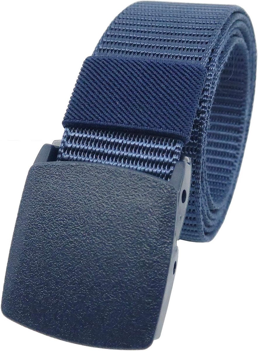 Verstelbare Nylon Canvas Militaire Riem 120cm - Buckle Nikkelvrij - Antiallergisch - Ideaal voor dagelijks gebruik - ShopVlot