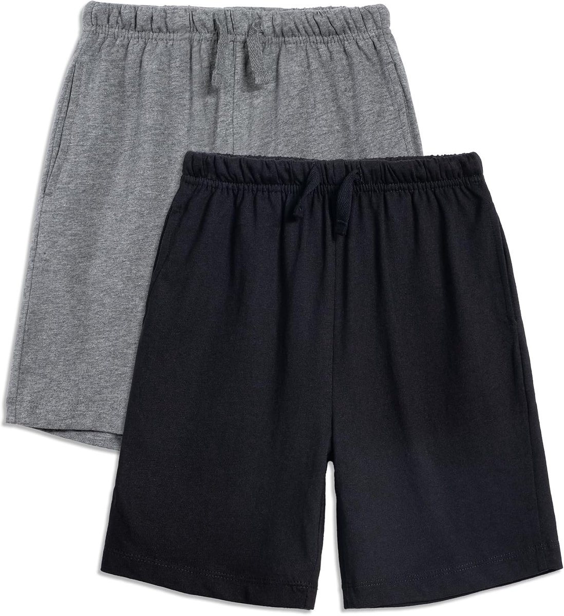 Kinder sweatshorts 2-pack - unisex - ademend katoen - ideaal voor sport en spel - ShopVlot