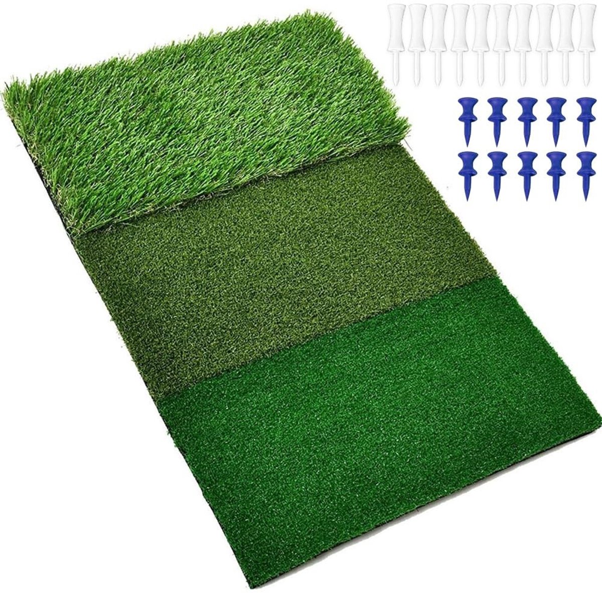 Solidchoice - 3-in-1 Golf Oefenmat voor Thuisgebruik