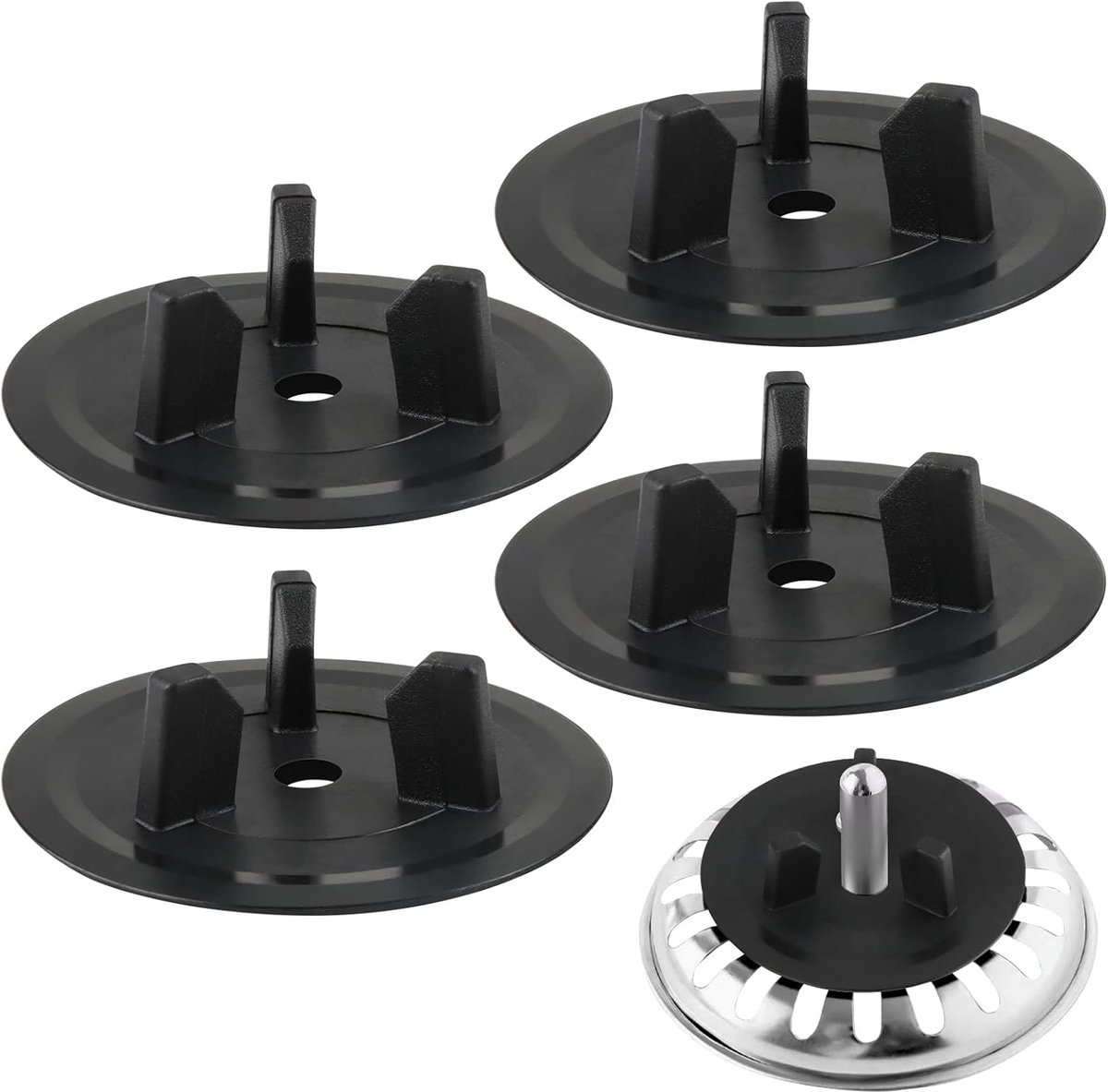 Vervangingsset voor IKEA Afvoer - 4 Rubber Seals - Geschikt voor ATLANT en DOMSJÖ - Eenvoudig te installeren - ShopVlot