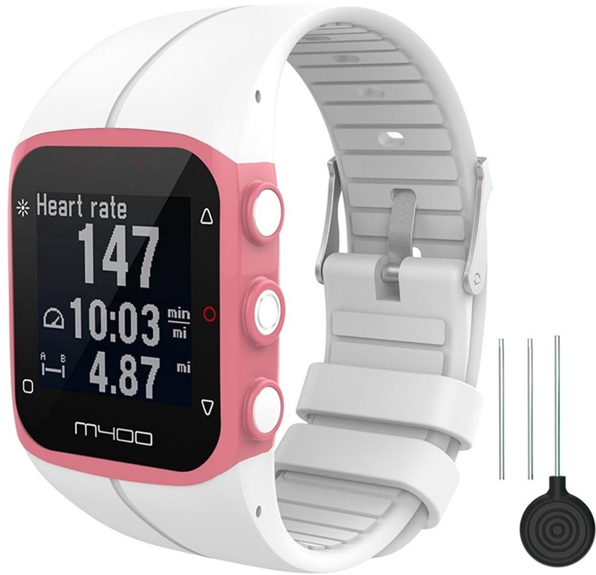 Solidchoice - Vervangende Band voor Fitness Tracker, Silicone Zacht en Comfortabel