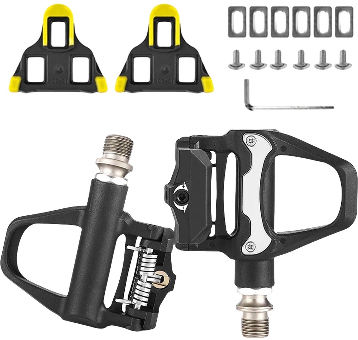 Solidchoice - Anti-slip Fiets Pedalen voor Shimano SPD SL met 9/16 Inch Lagers