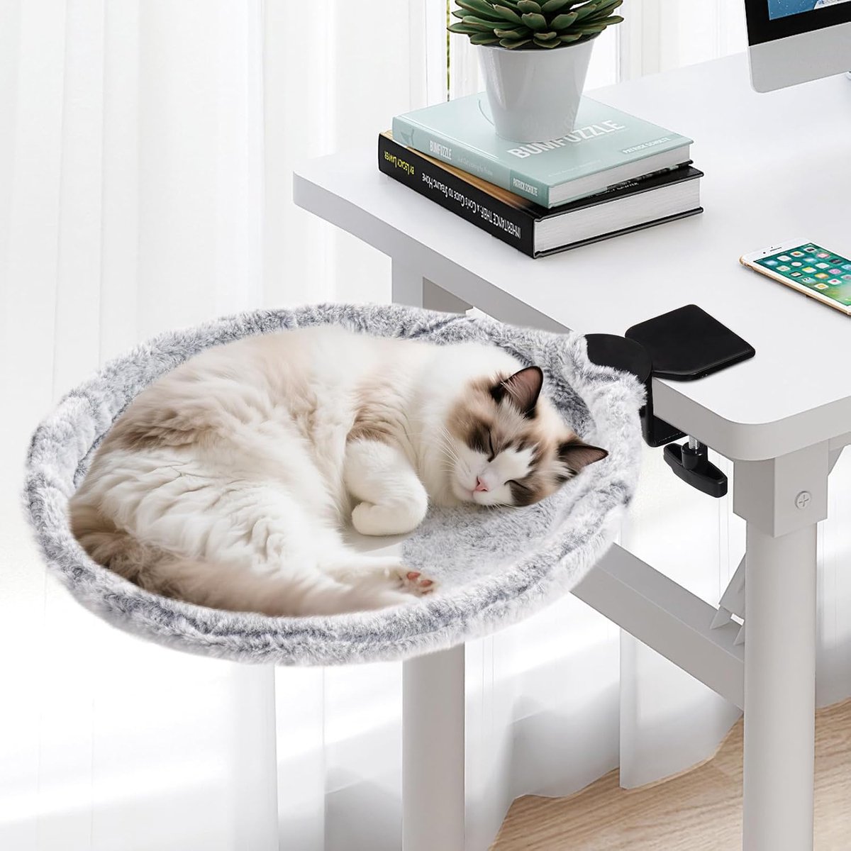 Uross Office bed cat grey - ShopVlot
