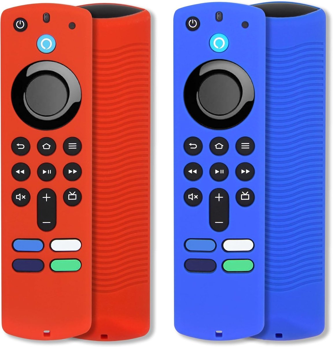 [2 Pack] Pinowu Remote Control Case Compatible with Fire TV Stick 4K Alexa Voice Remote 3rd Generation, Anti-Slip - ShopVlot
