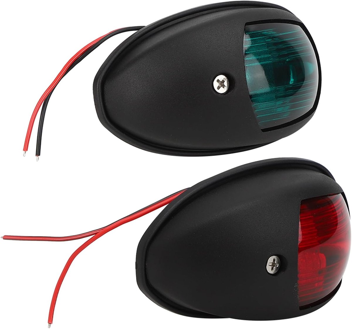 Boat Navigation Lights, Boat Nav Lights Navigation Lights For Boats Led with High Performance ABS For Hunting (Black) - ShopVlot