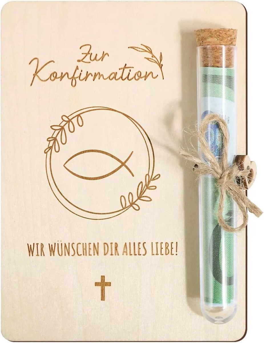 Confirmatiecadeau, geldgeschenk, communie, cadeaus voor meisjes en jongens, personaliseerbare cadeauset, communie met - ShopVlot