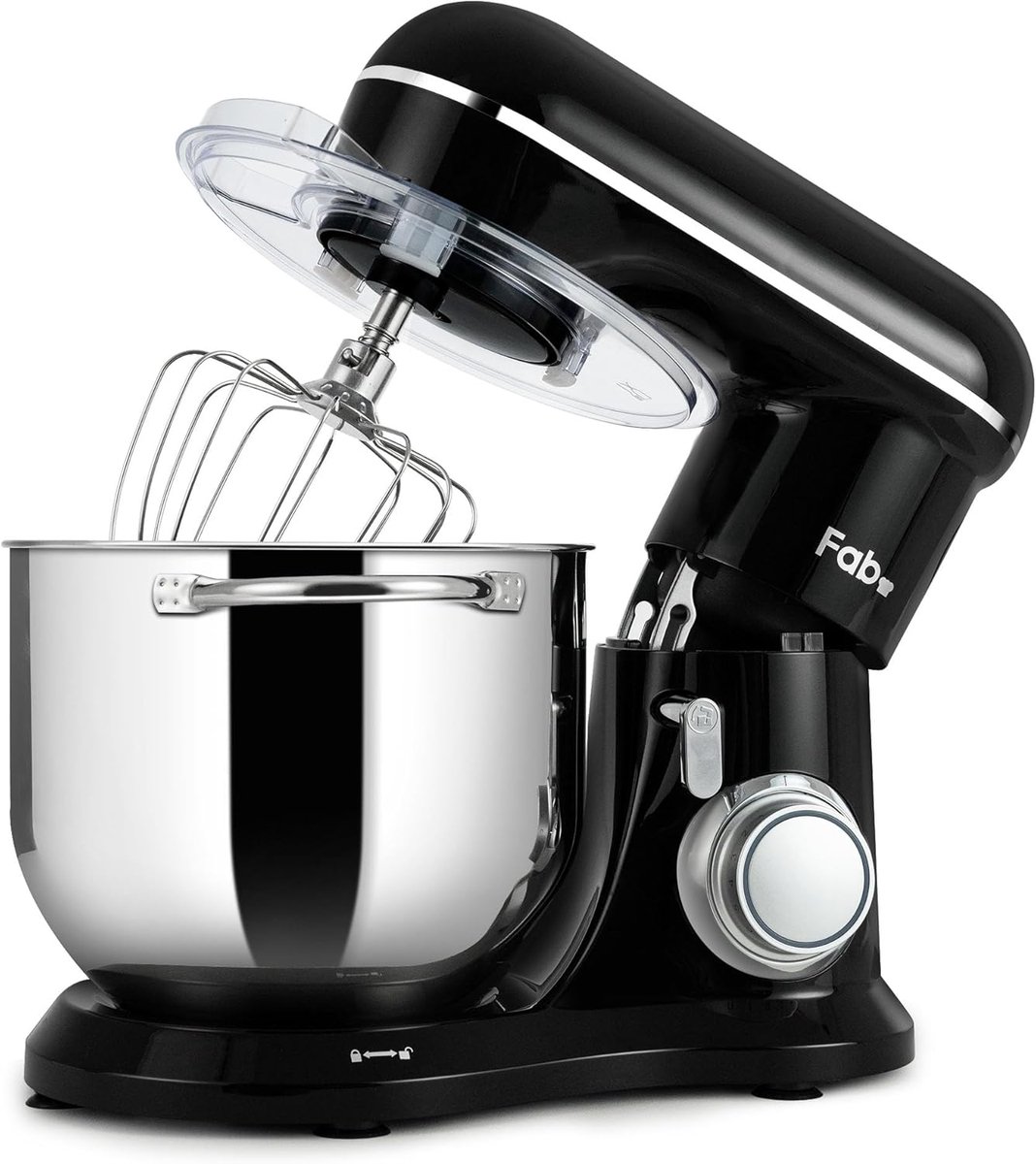 Kitchen in the box Food Processor, 8 Litre Kneading Machine, 2000 W, 10 Speed Dough Machine, with Stirer Hook - ShopVlot