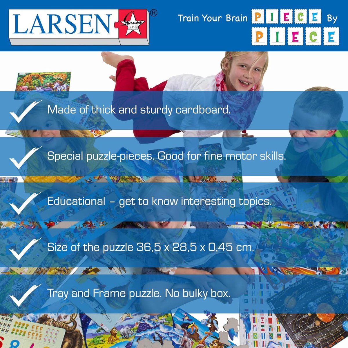 Kerstmarkt Puzzel - Legpuzzel Kerst Puzzel met Frame - Ontspannen met Kerst - Stabiel Frame Ontwerp