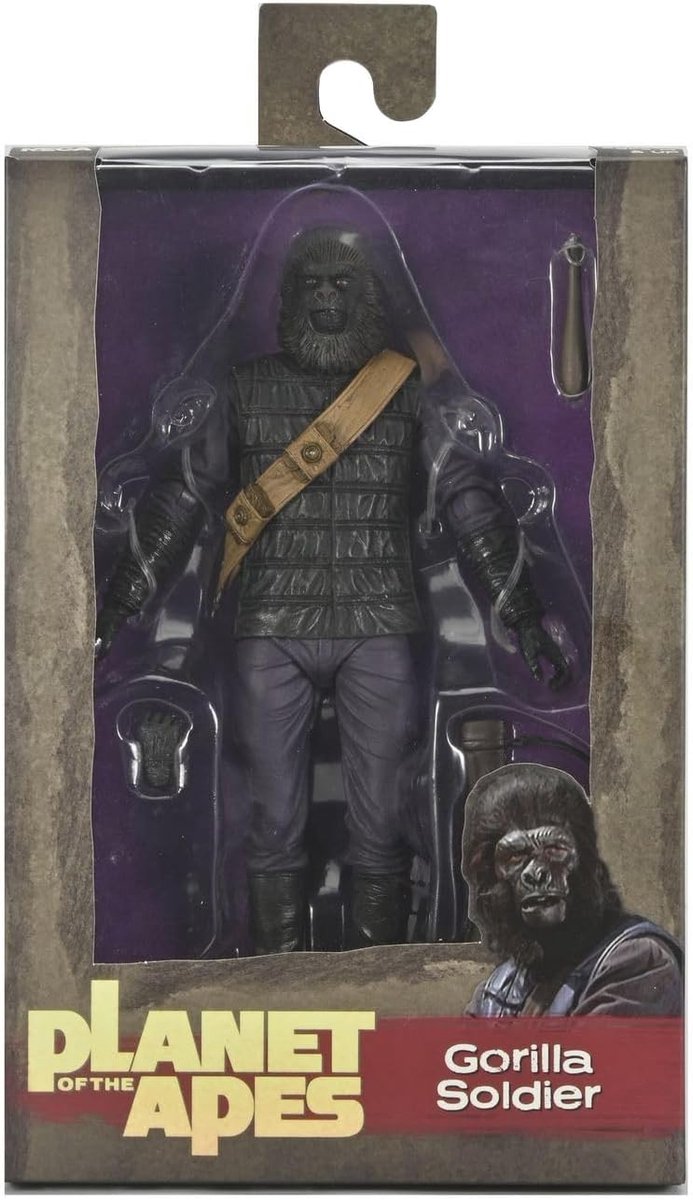 Actiefiguur Gorilla Soldaat - Speelfiguur Kind - Spelen en Verzamelen - Gedetailleerd Ontwerp - 18 Cm - Groen