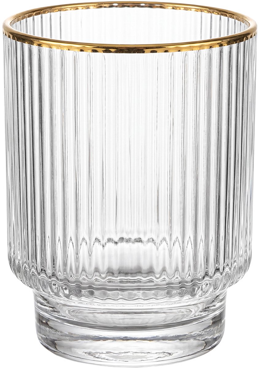 Clayre & Eef Waterglas 320 ML Transparant Glas