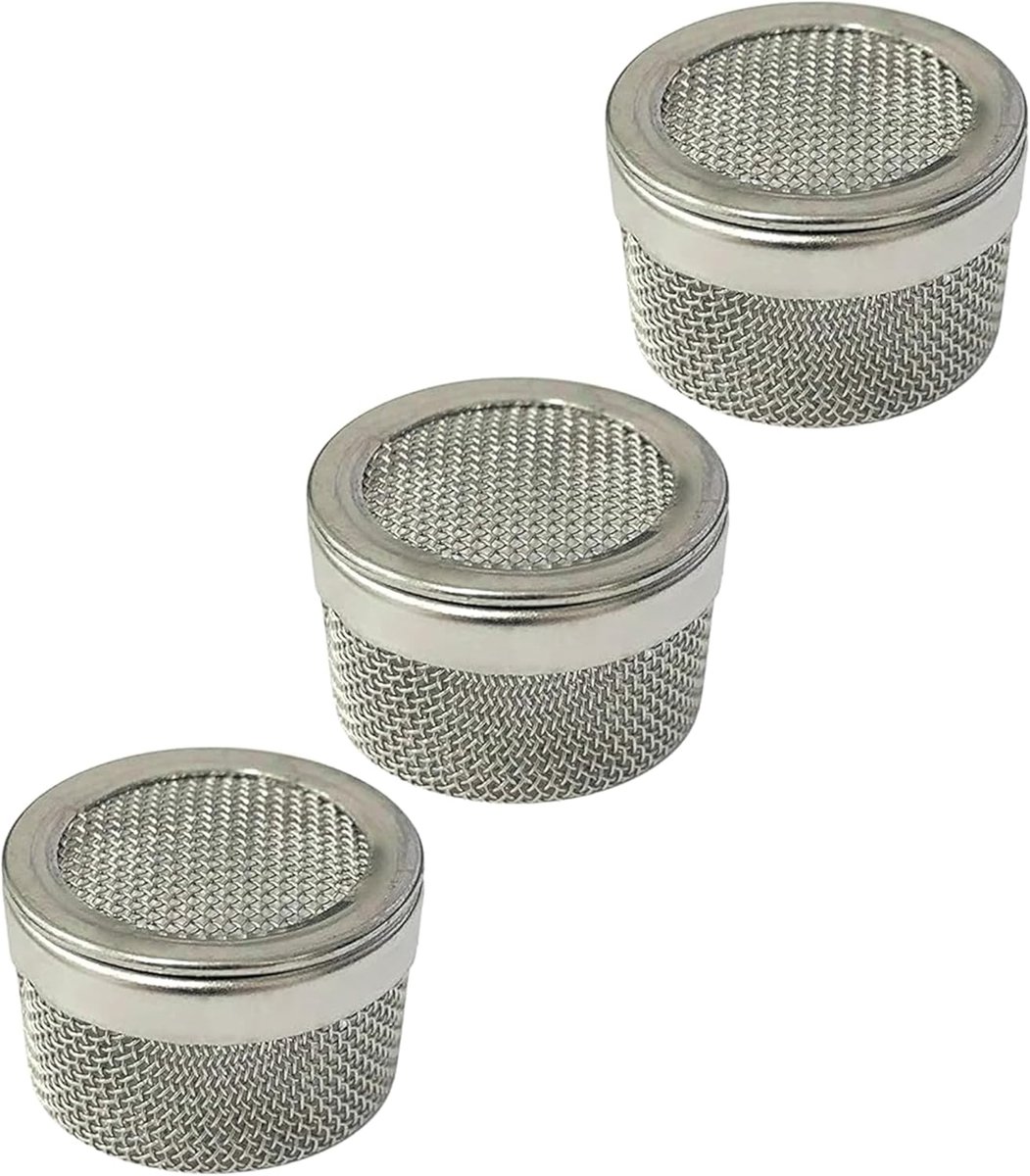 Reinigingsmandje Ultrasoonreiniger - Mini Mandje RVS - Sieraden Reinigen - Superfijn Gaas - 18mm Diameter - Zilverkleurig