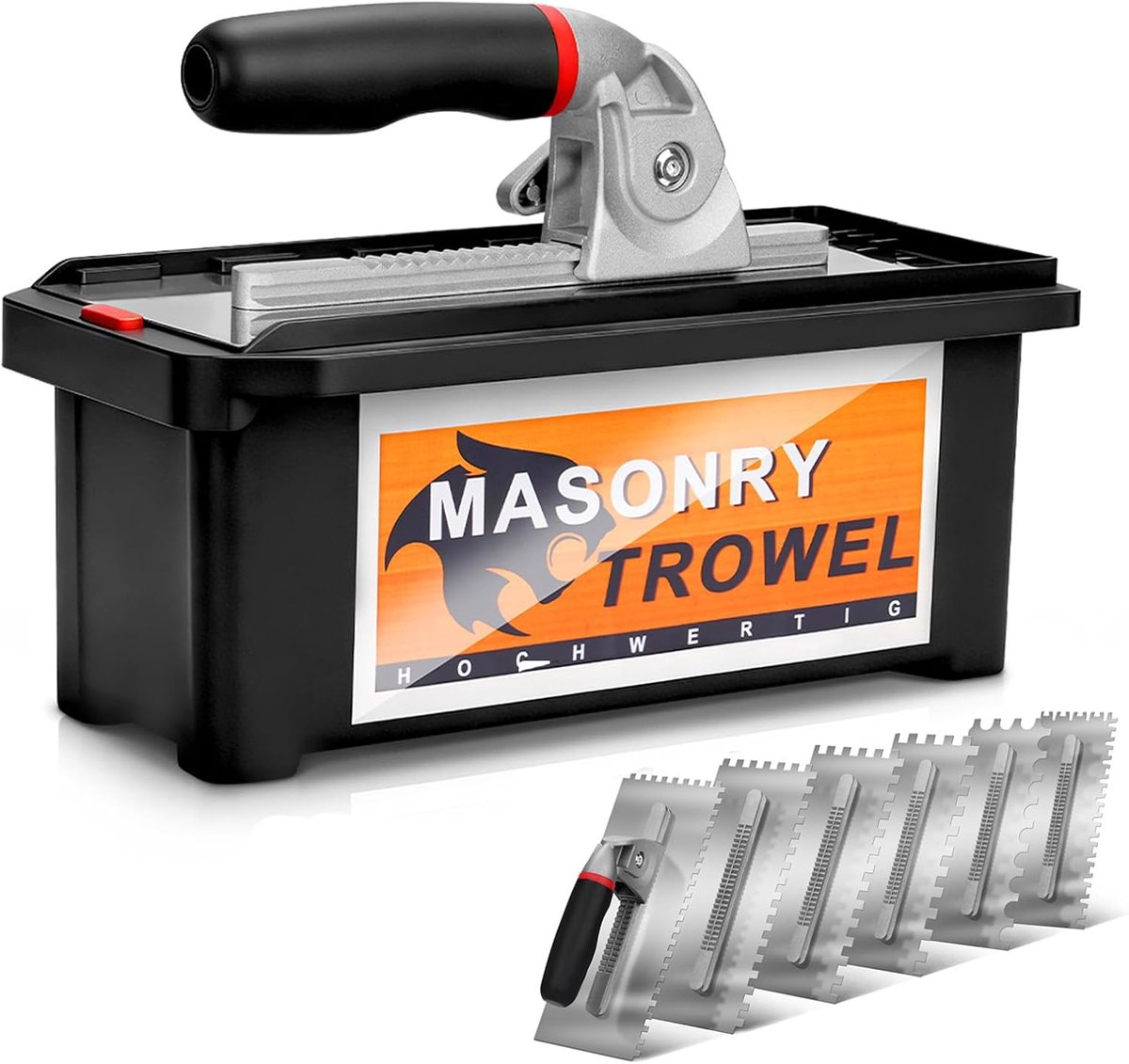 Troffel Set - Kellen Wissels - Metselwerk Afwerken - Verwisselbare Bladen - 32 cm - Metaal