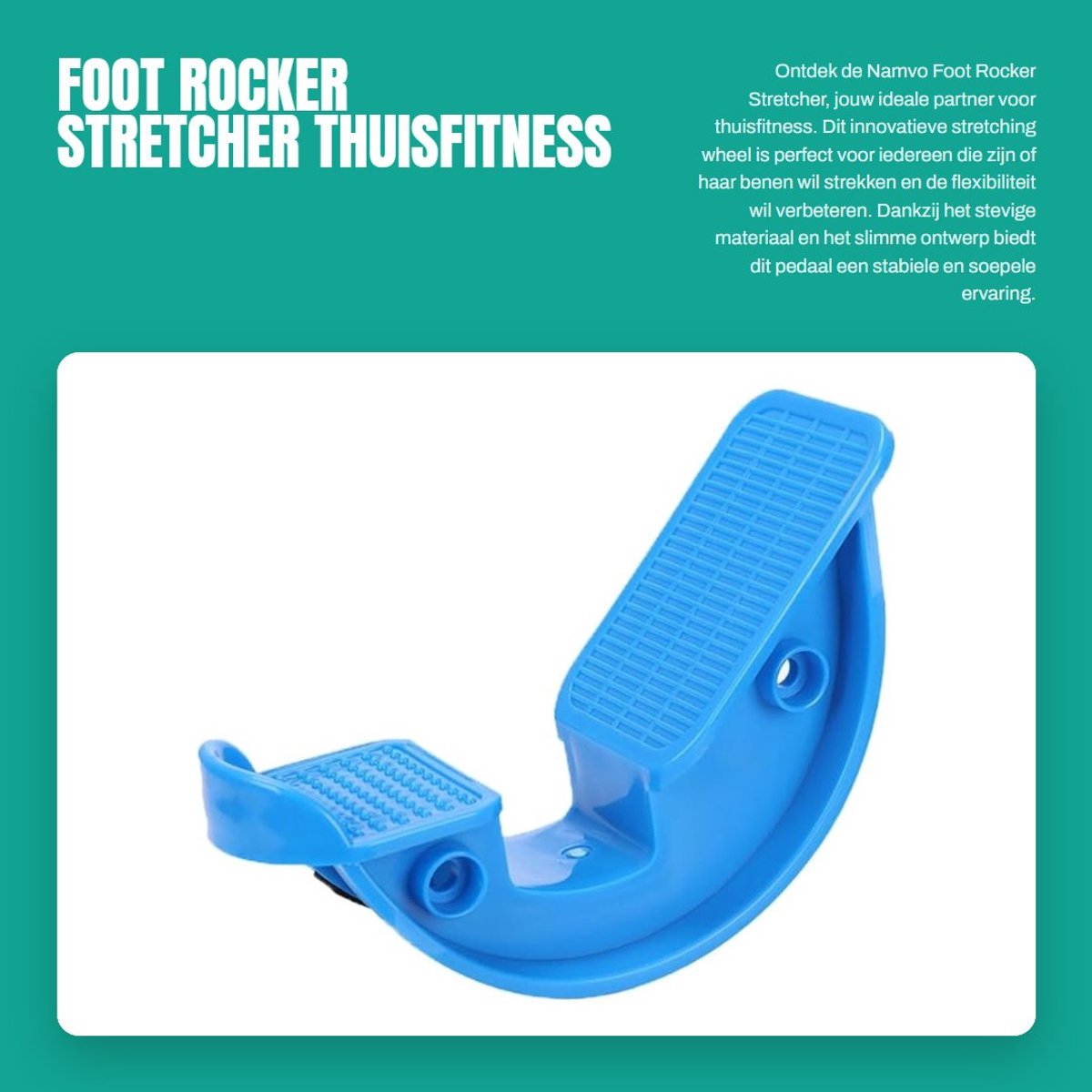 Dailygoods- Kuitstrekker Stevig Materiaal - Thuisfitness Pedaal