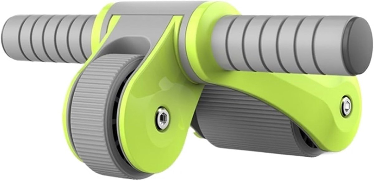 Buikwiel Trainingsapparatuur - Buikspierroller Fitnesswiel - Core Training - Opvouwbaar Ontwerp - Max 220kg - E