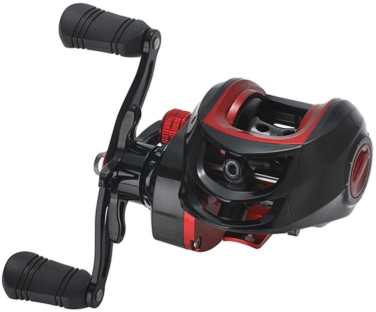 Dailygoods- Baitcasting-molen Lichtgewicht - Hoge Overbrengingsverhouding 7,2:1 - 8kg Remkracht - Waterdicht - Anti-explosielijnfunctie - Glad en langdurig - Vismolen