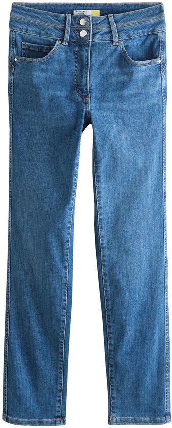 Next - Dames - Liftende, vormgevende jeans met smalle pasvorm - Blauw