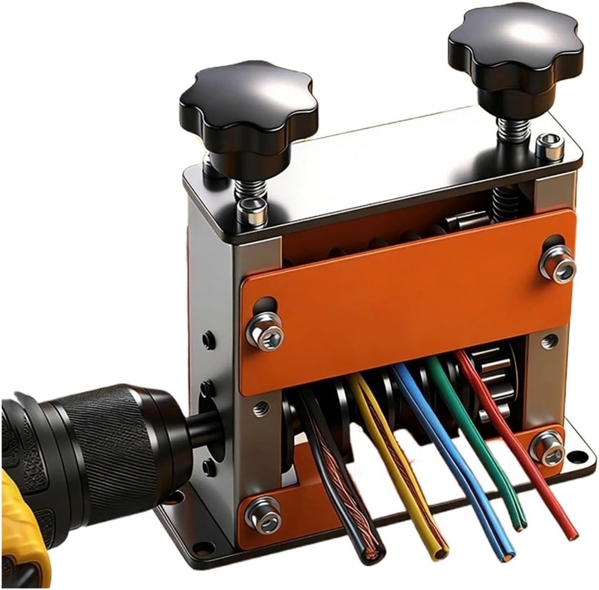 Draadstripper - Draadstripmachine - Efficiënt Strippen - Dubbel Gebruik - 1-17 mm - Oranje