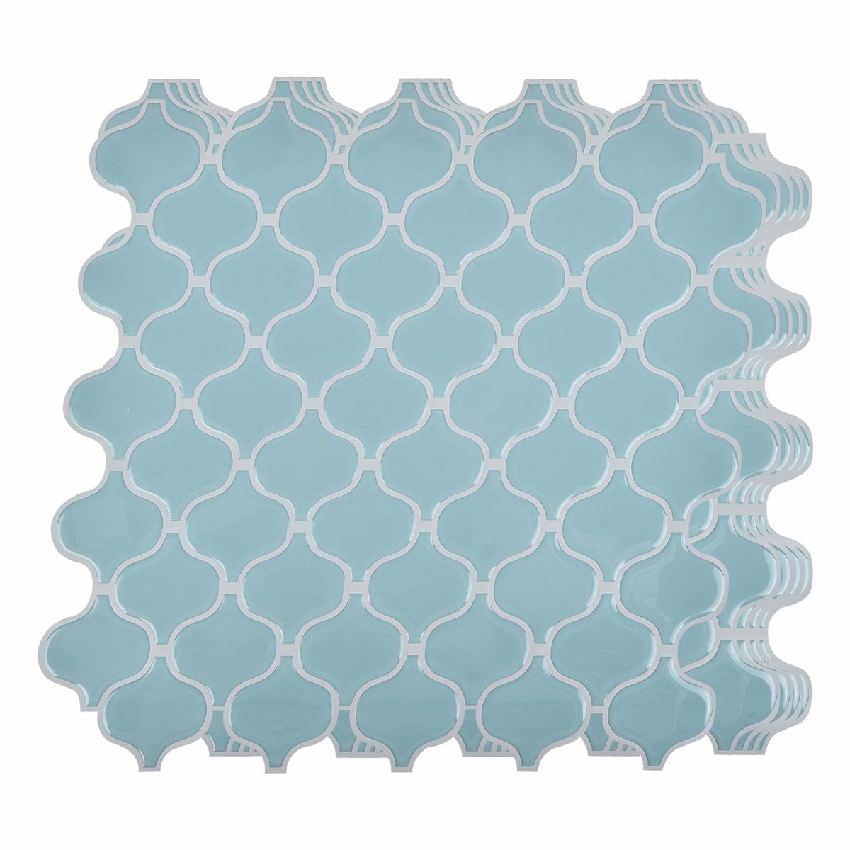 Dailygoods- Muurstickers 3D-effect - Zelfklevende Sticker - Waterdichte Tegelstickers - Backsplash voor Keuken/Badkamer - Eenvoudig te Installeren - Vlekbestendig