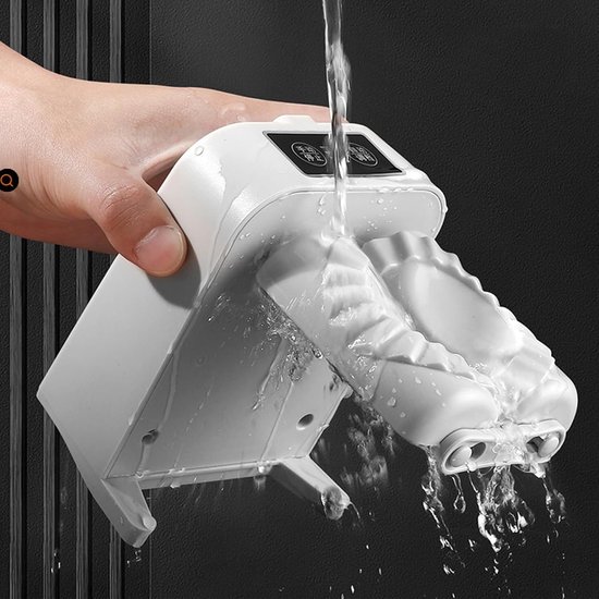 Automatische Deegmaker - Deegpers Keuken - Zelf Hapjes Maken - Imitatie Handdruk Techniek - 16 cm Hoog - Wit — afbeelding 4