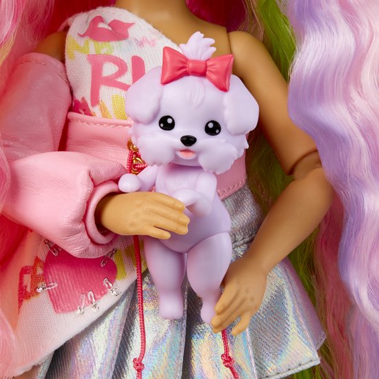 Rainbow High Pretty in Paris-modepop Kia Hart (zachtroze) van 28 cm met statementoutfit, stijlvolle handtas, speelgoed of cadeau voor meisjes, kinderen van 4-12 jaar — afbeelding 3