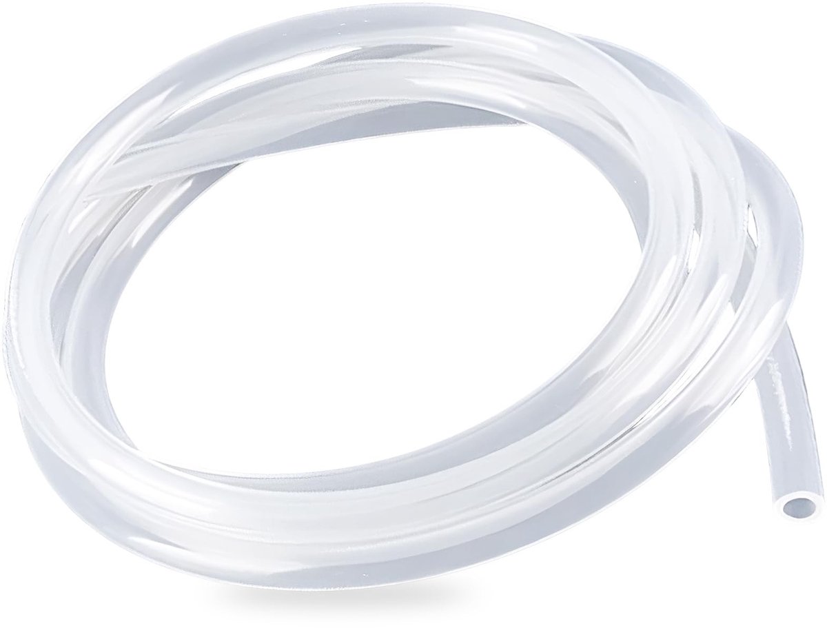 Dailygoods- Siliconen Slang 5 Meter - Voedselveilige Slang - Flexibele Slang - Transparante Water/Luchtslang - 10 mm ID x 14 mm OD - Temperatuur- en Verouderingsbestendig