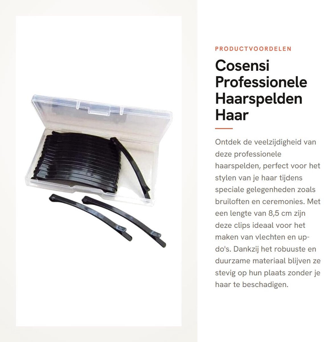 Dailygoody - Professionele Haarspelden - Haar Styling Clips