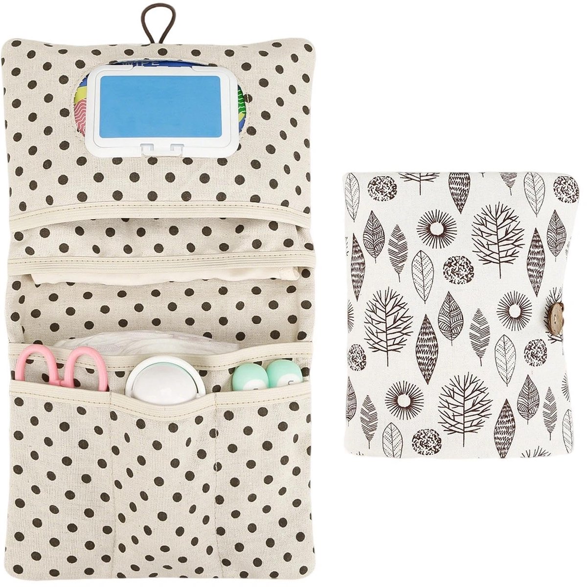 Dailygoods - Luiertas organizer 2-in-1 met aankleedmat, stijlvol en praktisch