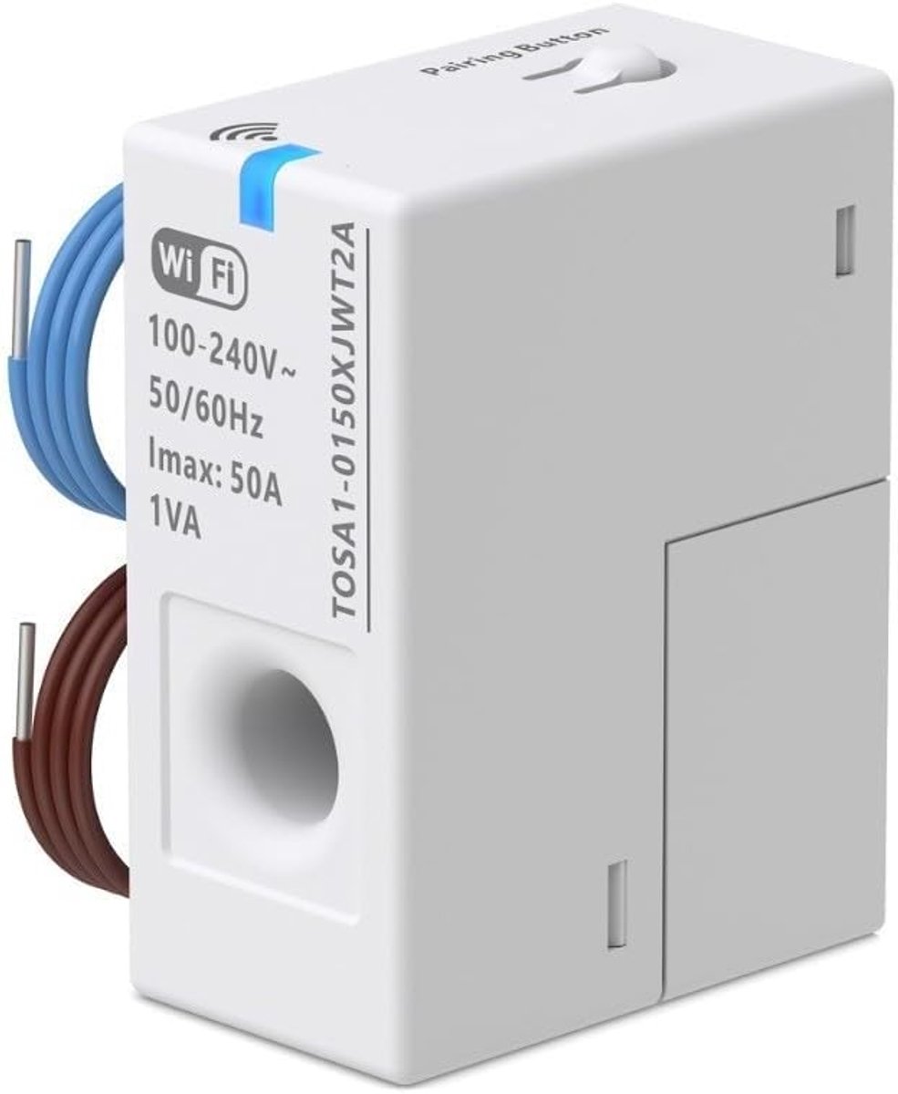 Energiemeter - Stroommeter - Energie Bewaken - Real-time Monitoring - 7 x 5 x 3 cm - Wit