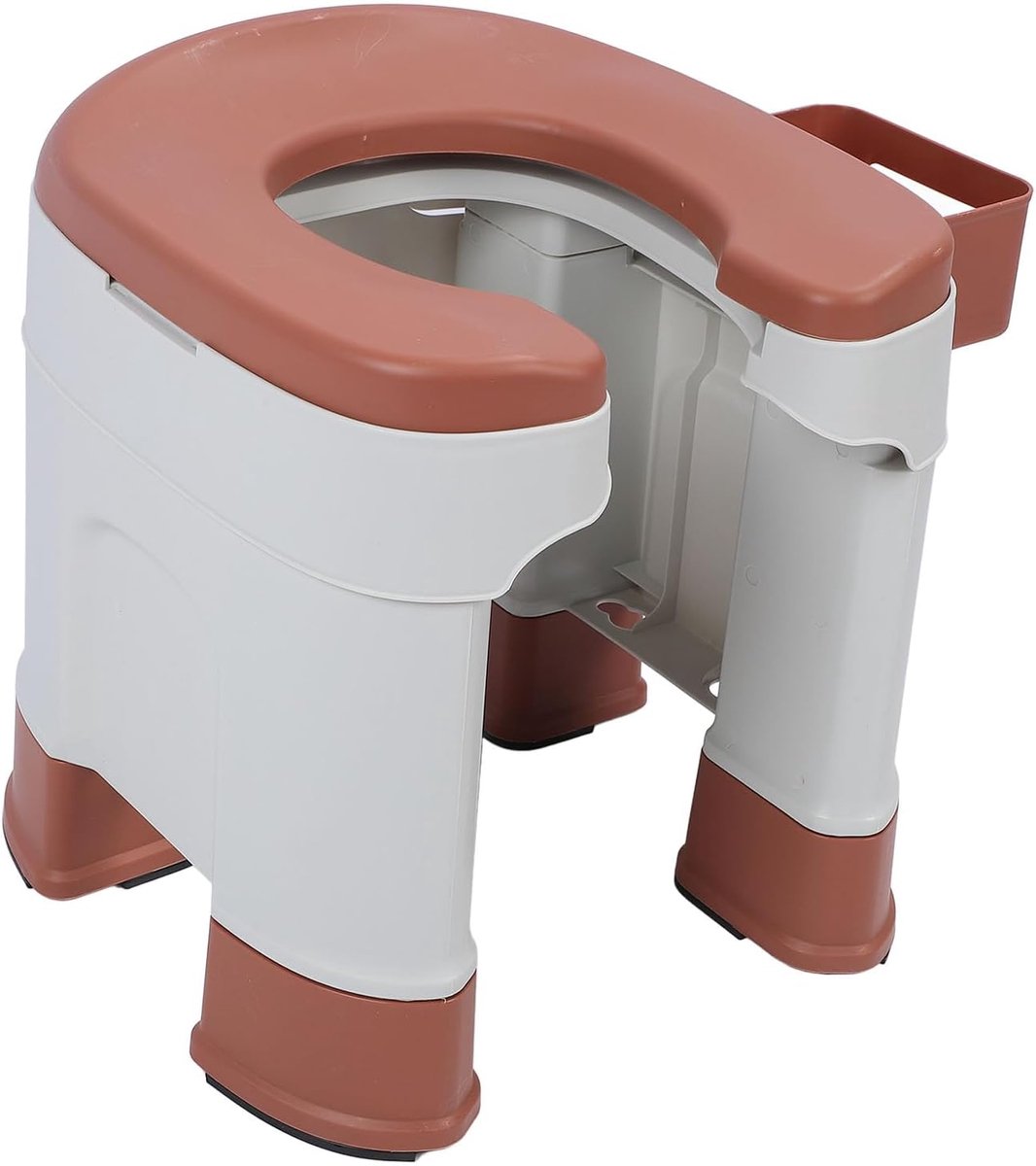 Toilet Douche Stoel - Opklapbare Commode - Veiligheid Thuiszorg - Antislip Basis Ontwerp - 40 x 38 x 33 cm