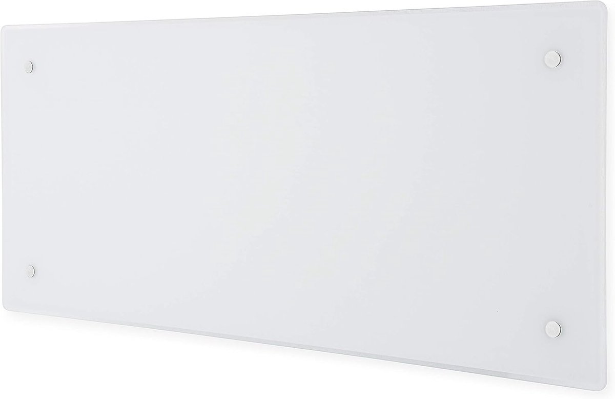 Elektrische Radiator - Convector Verwarming - Ruimte Verwarmen - Programmeerbare Thermostaat - 34 cm Hoog - Wit
