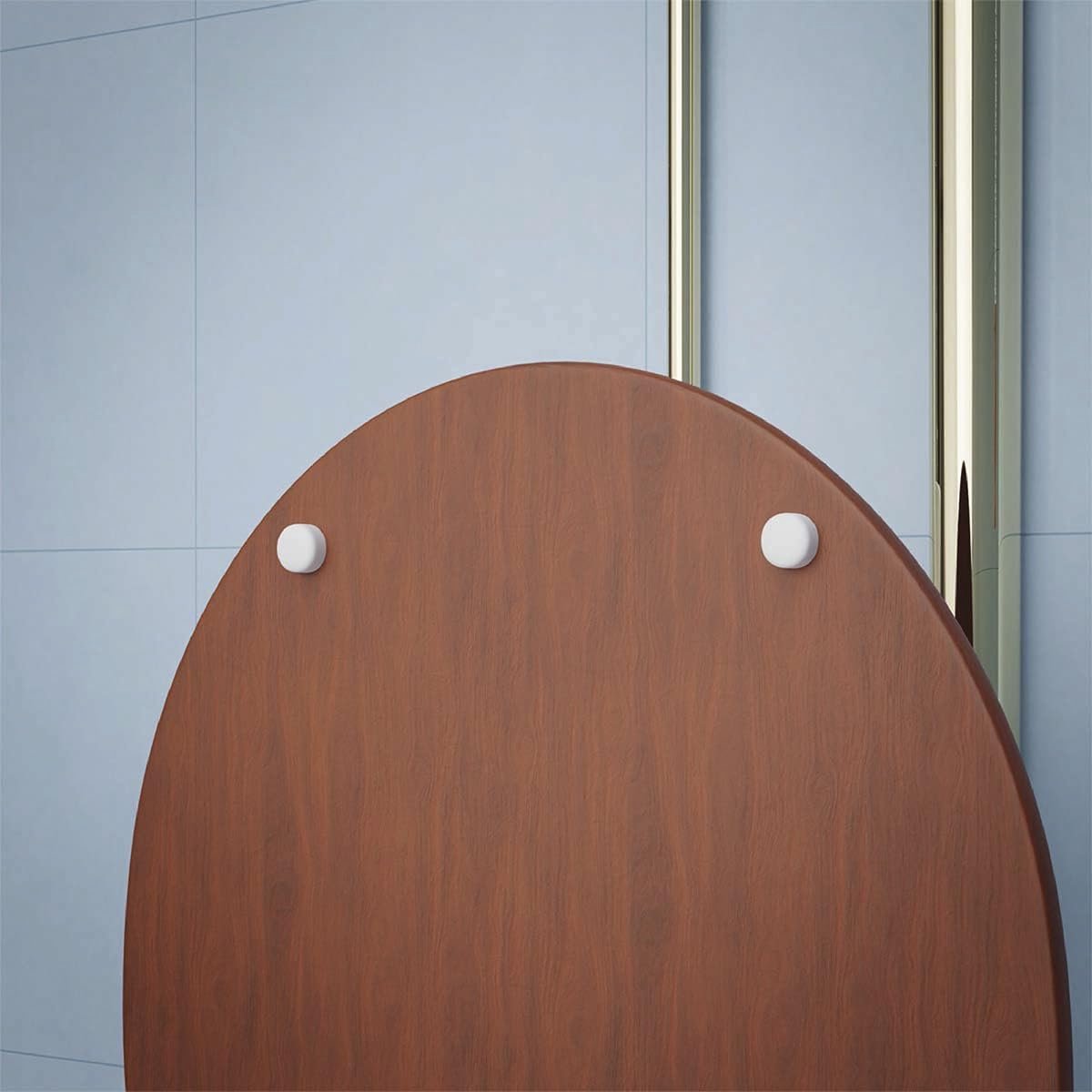 Toiletzitting Bumpers - Stoel Onderdelen - Toilet Reparatie - Flexibel Siliconen Materiaal - 7 Stuks - Wit