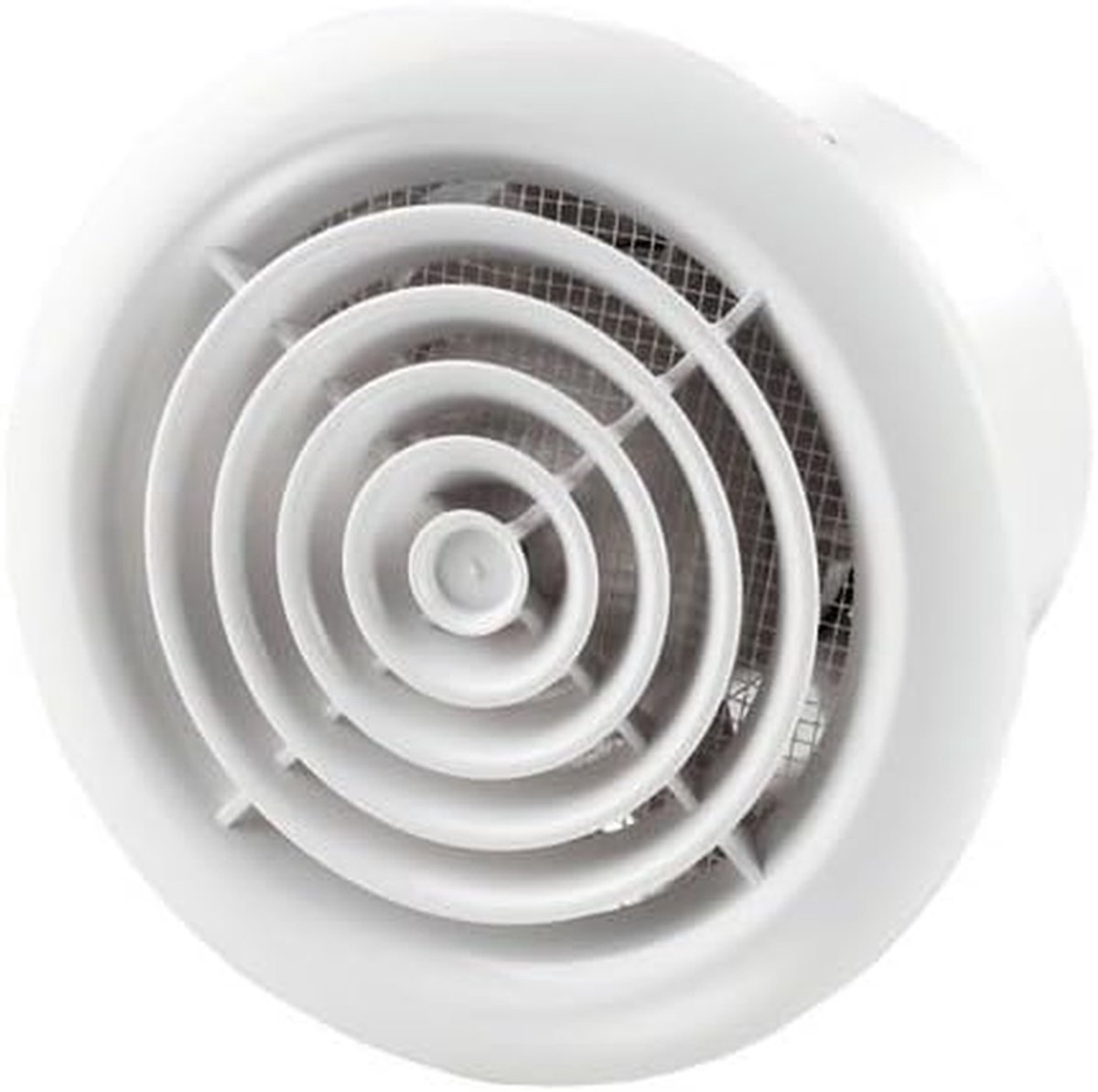 Ventilatie Ventilator - Afzuigventilator - Lucht Afvoeren - Kogelgelagerd - Ø150 mm - Wit