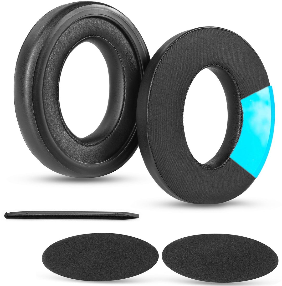 Dailygoods - HD518 Cooling Gel Oorkussens Compatibel met Sennheiser Game Zero/HD518/HD599/HD598/HD595/HD569/HD560S/G4ME Zero, Oorkussens Kussens voor PC37X/PC38X/PC350/PC360/HD380/HD380-Pro Hoofdtelefoon