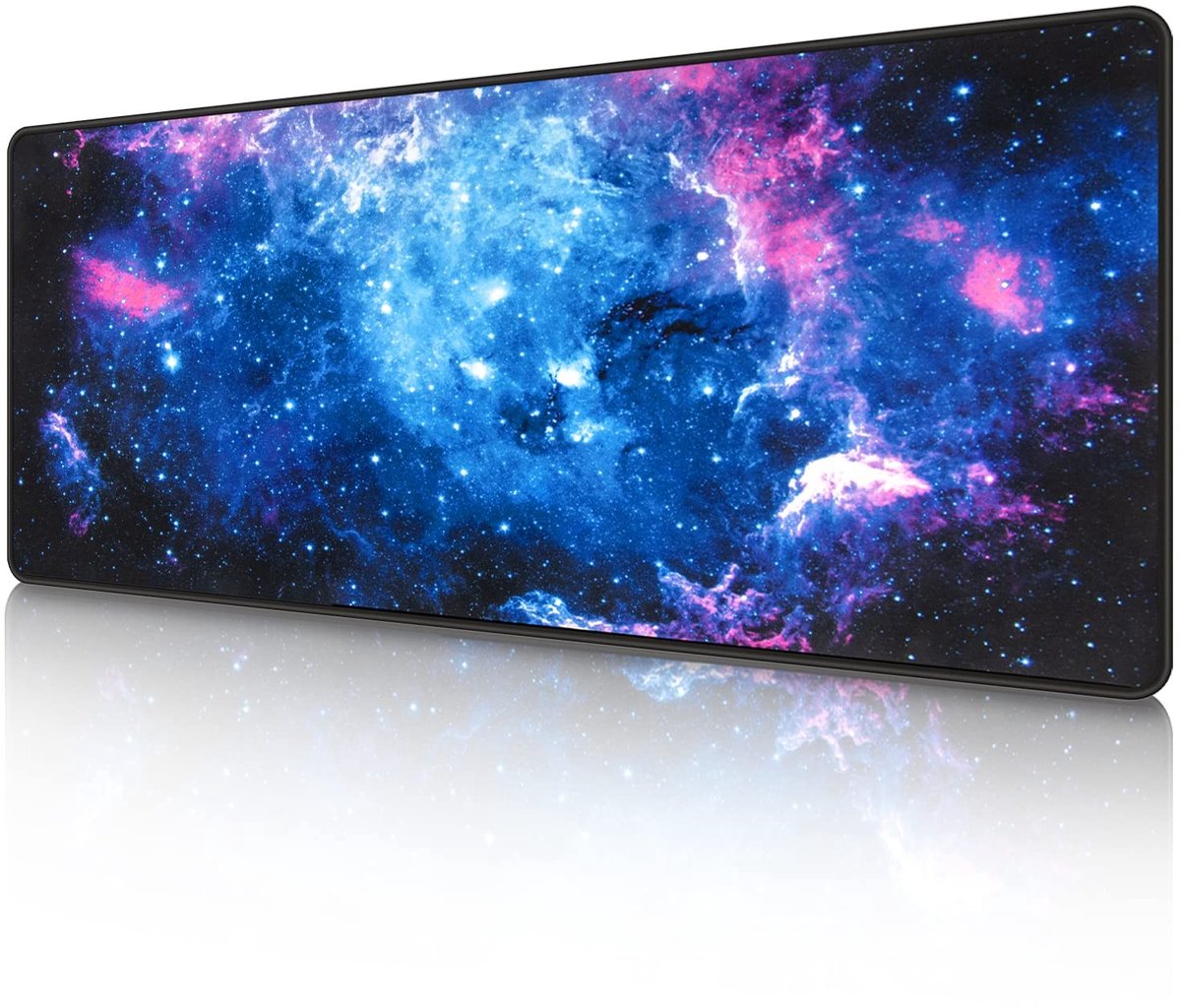 Gamingmuismat XXL - Duurzaam - Antislip - Wasbaar - Ergonomisch - 800x300x3mm - Gestikte Randen - Muismat